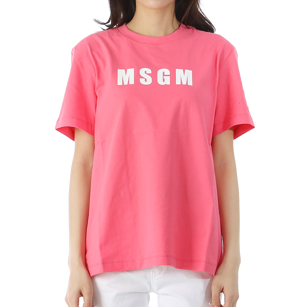 23SS MSGM 로고 반팔 티셔츠 3441MDM200 14