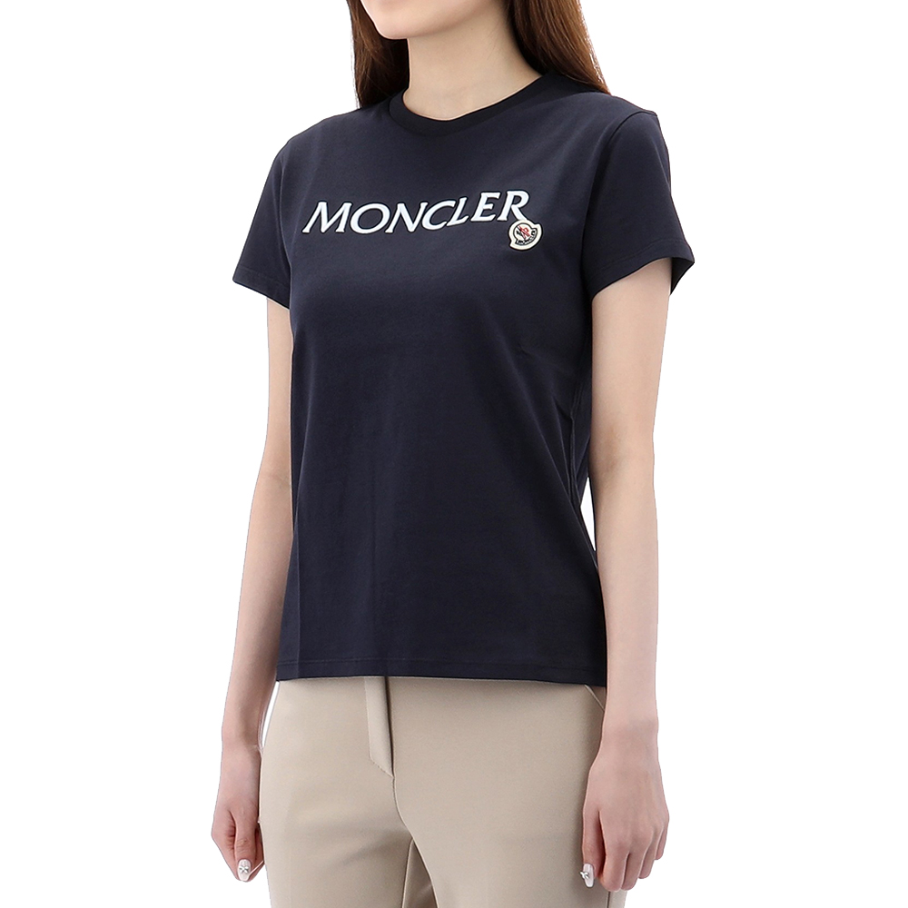 성인착용가능 24SS 몽클레어 주니어 엠브로이더 티셔츠 8C00005 83907톰브라운,몽클레어